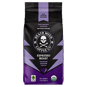 Moído Espresso Torrado 255 g - Death Wish Coffee