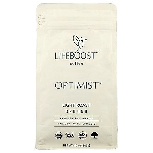 Café Optimist Moído Torra Leve 340 g - Lifeboost