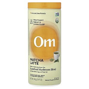 Mistura de Cogumelos e Matcha Latte 240 g - Om Mushrooms