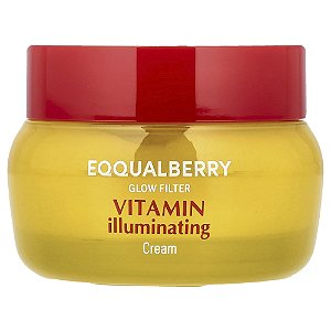 Creme Iluminador com Vitaminas Glow Filter 50 ml - EQQUALBERRY
