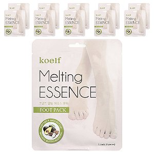 Máscara Hidratante para os Pés Melting Essence 10 Pares - Koelf