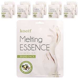 Máscara Hidratante para as Mãos Melting Essence 10 Pares - Koelf