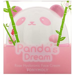 Creme Facial Hidratante Panda's Dream Rose Hyaluronic 50 g - TonyMoly