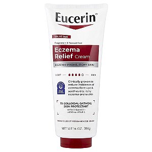 Creme Hidratante Eczema Relief Alívio de Eczema Sem Perfume 396 g - Eucerin