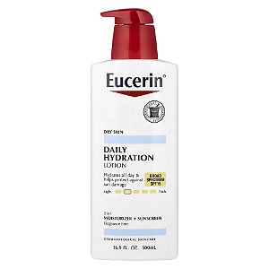 Loção Hidratante Corporal Diária FPS 15 Sem Perfume 500 ml - Eucerin