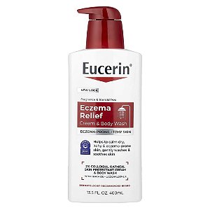 Sabonete Líquido Corporal Eczema Relief Body Wash 400 ml - Eucerin