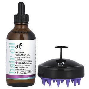 Kit para Crescimento Capilar Biotina e Colágeno 2 Unidades - Artnaturals