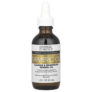 Óleo Facial e Corporal de Cúrcuma Purificante 53 ml - Advanced Clinicals