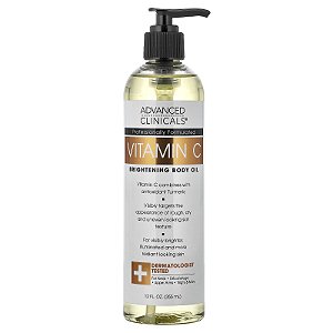 Óleo Corporal Iluminador com Vitamina C 355 ml - Advanced Clinicals