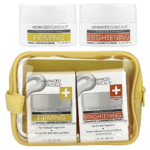 Kit Cremes para Olhos Firmador e Iluminador 2 Unidades - Advanced Clinicals