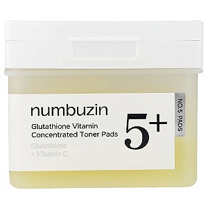 Discos Tonificantes de Glutationa No. 5 70 Unidades 180 ml - Numbuzin