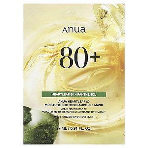 Máscara Facial em Ampola Calmante Heartleaf 80 1 Unidade 27 ml - Anua