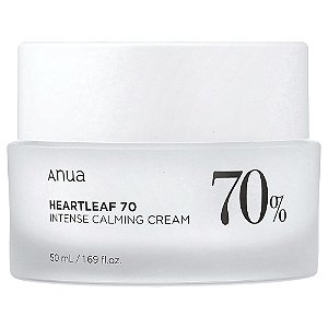 Creme Facial Calmante Intenso Heartleaf 70 50 ml - Anua