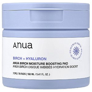 Discos Tonificantes Hidratantes Birch 70 Moisture Boosting 70 Unidades - Anua