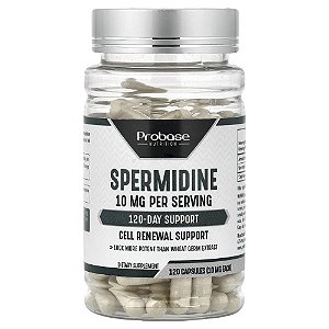 Suplemento de Espermidina 10 mg para Longevidade 120 Cápsulas - Probase Nutrition