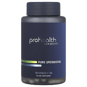 Suplemento de Espermidina Pura 1 mg 180 Cápsulas - ProHealth Longevity