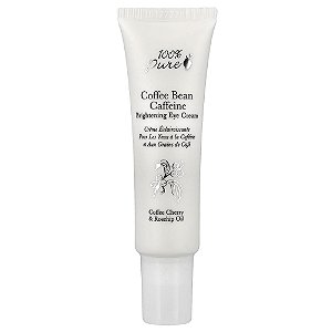 Creme para Olhos Iluminador com Cafeína e Grãos de Café 30 ml - 100% Pure