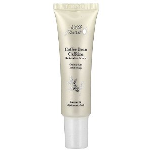 Sérum Facial Restaurador com Cafeína e Grãos de Café 30 ml - 100% Pure