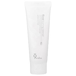 Espuma de Limpeza Facial de Arroz Rice Foaming Cleanser 120 ml - 9Wishes