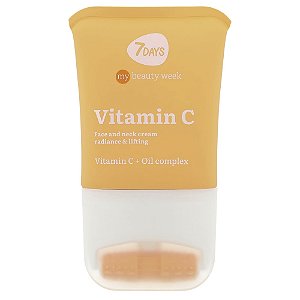 Creme Facial Lifting e Iluminador Vitamina C Dupla Ação 80 ml - 7 Days Beauty
