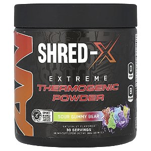 Termogênico Shred-X em Pó Sabor Goma Azeda 300 g - ABE