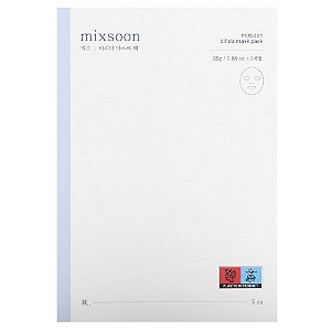 Máscara Facial de Tecido Bifida Ferment Kit com 5 Unidades - Mixsoon