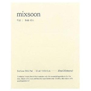 Discos Faciais Hidratantes Soybean Milk Pad 30 Unidades - Mixsoon