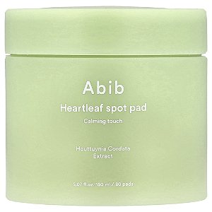 Discos Faciais Heartleaf Spot Pad Calming Touch 80 Unidades 150 ml - Abib