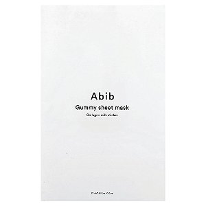 Máscara Facial Gummy Sheet Mask Milk Sticker Kit com 10 Unidades - Abib