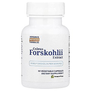 Suplemento Extrato de Coleus Forskohlii 100 mg 60 Cápsulas Vegetais - Advance Physician Formulas