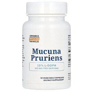 Suplemento Mucuna Pruriens 200 mg 60 Cápsulas Vegetais - Advance Physician Formulas