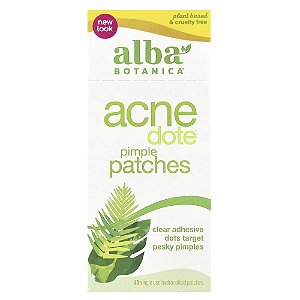 Adesivos Hidrocoloides para Acne Acnedote Kit com 40 Unidades - Alba Botanica
