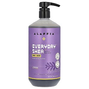 Sabonete Líquido Corporal Everyday Shea Lavanda 946 ml - Alaffia