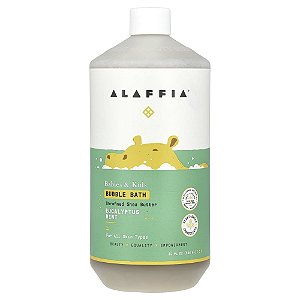 Banho de Espuma Infantil Bubble Bath Eucalipto e Menta 946 ml - Alaffia