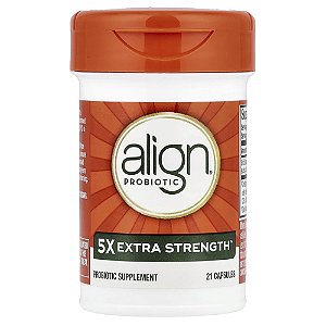 Probiótico de Suporte Intestinal 21 Cápsulas - Align Probiotics