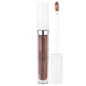 Brilho Labial Color e Care Lip Gloss Cor 200 Truly Pink 3 ml - Almay