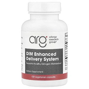 Suplemento de Di-Indolilmetano DIM 120 Cápsulas Vegetarianas - Allergy Research Group