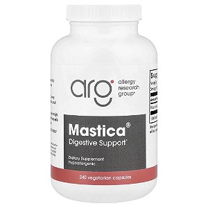 Suplemento Mastica Mástique de Chios Autêntico 500 mg 240 Cápsulas Vegetarianas - Allergy Research Group