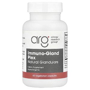 Suplemento Glandular Immuno-Gland Plex 60 Cápsulas Vegetarianas - Allergy Research Group