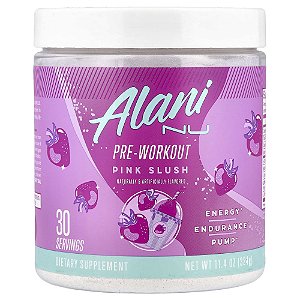 Suplemento Pré-Treino Pre-Workout Sabor Pink Slush 324 g - Alani Nu