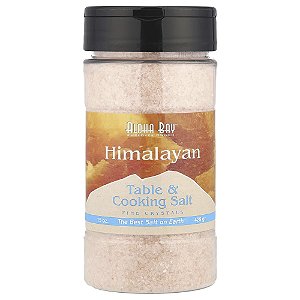 Sal Rosa do Himalaia Culinário e de Mesa Cristais Finos Himalayan Salt 425 g - Aloha Bay