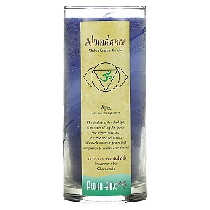 Vela Aromática de Cera de Palma Chakra Abundance 312 g - Aloha Bay
