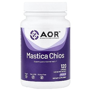 Suplemento de Mástique Mastica Chios 400 mg 120 Cápsulas - Advanced Orthomolecular Research AOR