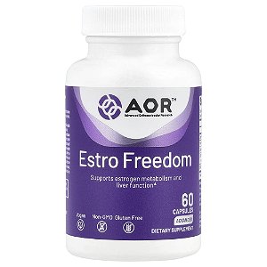 Suplemento para Equilíbrio Hormonal Estro Adapt 60 Cápsulas - Advanced Orthomolecular Research AOR