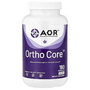 Multivitamínico Avançado Ortho Core 180 Cápsulas - Advanced Orthomolecular Research AOR