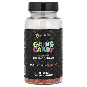 Suplemento Termogênico Gains Candy CaloriBurn GP 40 mg 60 Cápsulas - ALPHA LION