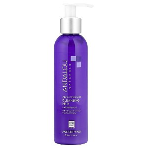 Leite de Limpeza Facial Probiótico de Damasco Age Defying 178 ml - Andalou Naturals