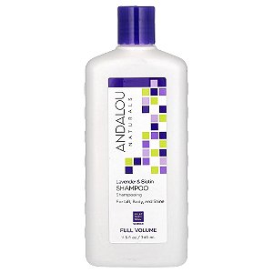 Shampoo de Volume Lavanda e Biotina 340 ml - Andalou Naturals