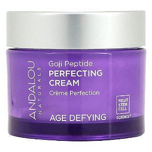 Creme Facial Aperfeiçoador Super Peptídeo de Goji Age Defying 50 ml - Andalou Naturals