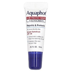 Protetor e Reparador Labial com FPS 30 Lip Protect 10 ml - Aquaphor